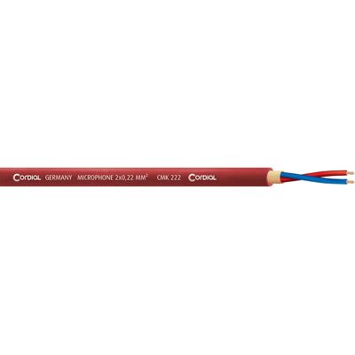 Cordial CMK 222 Red - Publicité Cordial CMK 222 Red - Publicité