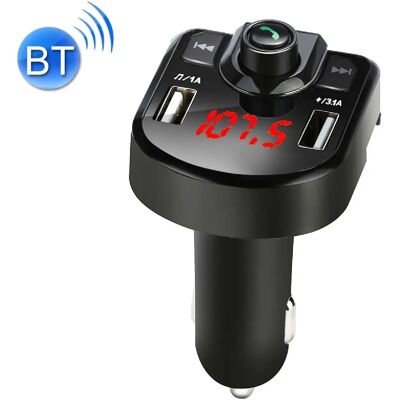 Transmetteur FM Bluetooth Double USB, Appels Mains Libres + SD 4Go YONIS - Publicité Transmetteur FM Bluetooth Double USB, Appels Mains Libres + SD 4Go YONIS - Publicité