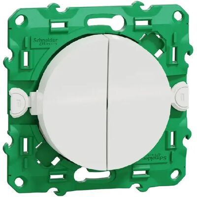 Schneider electric S520114 - Blanc - Publicité Schneider electric S520114 - Blanc - Publicité