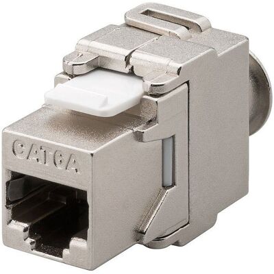 Goobay embase RJ45 Keystone LSA catégorie 6a blindage STP - Publicité Goobay embase RJ45 Keystone LSA catégorie 6a blindage STP - Publicité