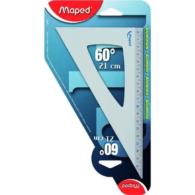 Maped Équerre - 21 cm - Publicité Maped Équerre - 21 cm - Publicité