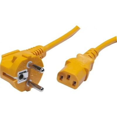 Exertis Connect Cordon d'alimentation - 1,8 m Orange - Publicité Exertis Connect Cordon d'alimentation - 1,8 m Orange - Publicité