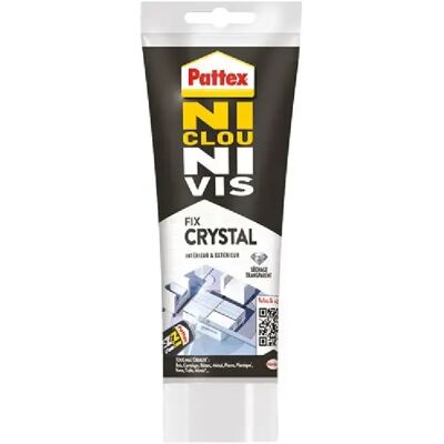 NI CLOU N.V Fix Crystal Tube 208G - Colle - Publicité NI CLOU N.V Fix Crystal Tube 208G - Colle - Publicité