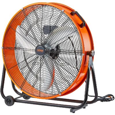 Vevor Ventilateur tambour 0,6m, 3 vitesses, 8700CFM, inclinaison 360°, entrepôt - Publicité Vevor Ventilateur tambour 0,6m, 3 vitesses, 8700CFM, inclinaison 360°, entrepôt - Publicité