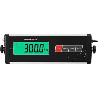 Helloshop26 Balance au sol - 300 kg / 100 g - Tapis antidérapant - LCD 14_0000580 - Publicité Helloshop26 Balance au sol - 300 kg / 100 g - Tapis antidérapant - LCD 14_0000580 - Publicité