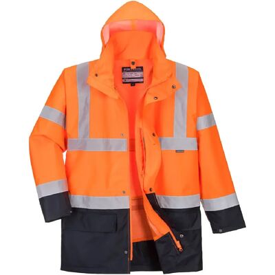 Portwest Parka haute visibilité 5 en 1 Essentiel Bicolore - XS - Publicité Portwest Parka haute visibilité 5 en 1 Essentiel Bicolore - XS - Publicité