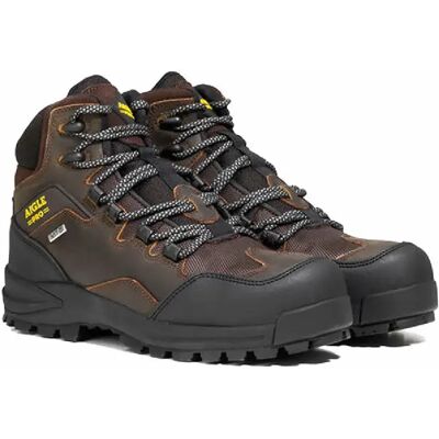 Chaussures de sécurité cuir AIGLE S3 NASSIO EVO DARK BROWN - étanche et respirante/Taille:39 - Publicité Chaussures de sécurité cuir AIGLE S3 NASSIO EVO DARK BROWN - étanche et respirante/Taille:39 - Publicité