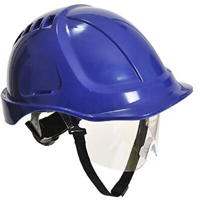 Portwest Casque avec visière en polyéthylène haute densité Endurance Plus - Publicité Portwest Casque avec visière en polyéthylène haute densité Endurance Plus - Publicité