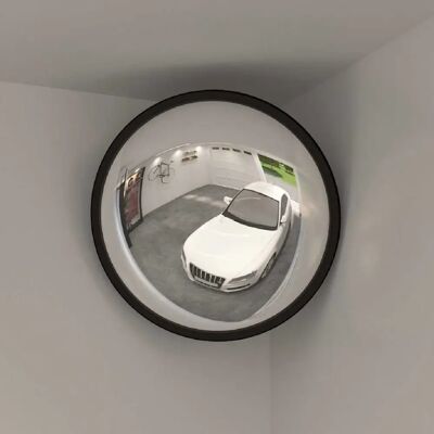 vidaXL Rétroviseur Convexe Intérieur - Ø40 cm - Publicité vidaXL Rétroviseur Convexe Intérieur - Ø40 cm - Publicité