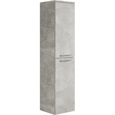BADPLAATS Saturnus Armoire de bain 130 cm - Ciment Gris - Publicité BADPLAATS Saturnus Armoire de bain 130 cm - Ciment Gris - Publicité