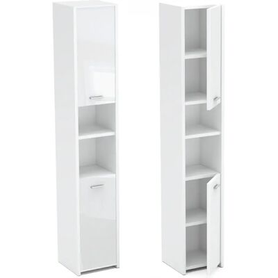 Generic - 30x165 Blanc 6-Étages - pied de lavabo - Publicité Generic - 30x165 Blanc 6-Étages - pied de lavabo - Publicité
