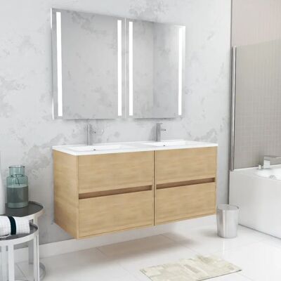 Aurlane Meuble salle de bain 120 cm - Publicité Aurlane Meuble salle de bain 120 cm - Publicité