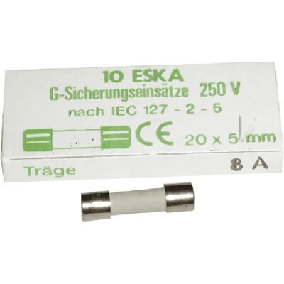 MOULINEX - MS-0295172 - 8A - 5x20 - Fusible - Publicité MOULINEX - MS-0295172 - 8A - 5x20 - Fusible - Publicité
