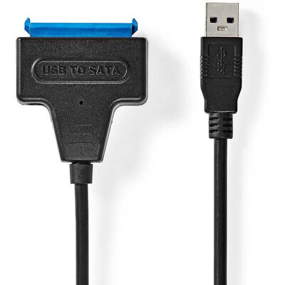 Nedis Adaptateur USB 3.0 / SATA 2.5" SSD-HDD - Publicité Nedis Adaptateur USB 3.0 / SATA 2.5" SSD-HDD - Publicité