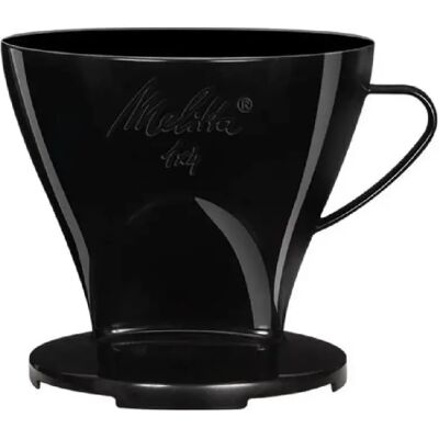 Melitta porte-filtre à café 1x4 - Noir - Publicité Melitta porte-filtre à café 1x4 - Noir - Publicité