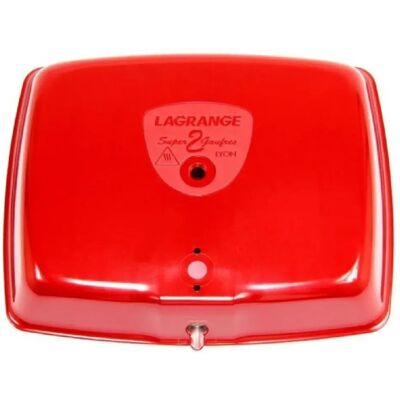 Capot rouge pour gaufrier Lagrange - Accessoire d'appareil - Publicité Capot rouge pour gaufrier Lagrange - Accessoire d'appareil - Publicité