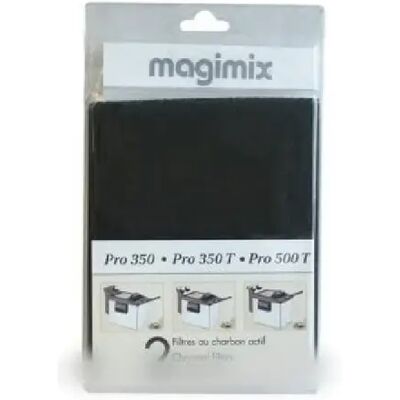 Magimix Filtres charbon pour friteuse - x2 - Publicité Magimix Filtres charbon pour friteuse - x2 - Publicité