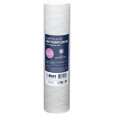 Bwt Cartouche de filtration fine Pureflow 05 - 5 µm - Publicité Bwt Cartouche de filtration fine Pureflow 05 - 5 µm - Publicité