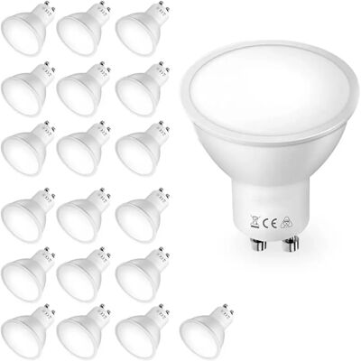 Visiodirect ampoule LED spot GU10 - lot de 20 - Publicité Visiodirect ampoule LED spot GU10 - lot de 20 - Publicité