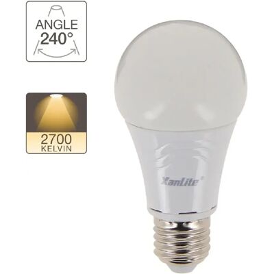 Xanlite Ampoule LED A60 E27 9W - 2700K - Publicité Xanlite Ampoule LED A60 E27 9W - 2700K - Publicité