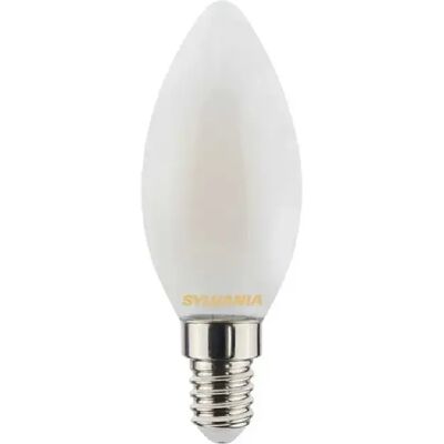 Sylvania 29536 TOLEDO Retro B35 Ampoule flamme LED E14 4,5W 2700K 470lm satiné - Publicité Sylvania 29536 TOLEDO Retro B35 Ampoule flamme LED E14 4,5W 2700K 470lm satiné - Publicité