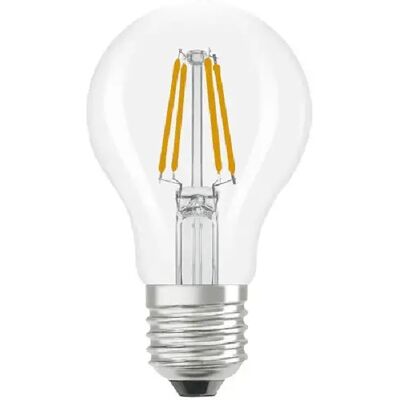 OSRAM LED Filament A40 - E27 - Verre transparent - 3,4W - 4000K - Publicité OSRAM LED Filament A40 - E27 - Verre transparent - 3,4W - 4000K - Publicité