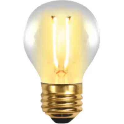 Silver Electronics Ampoule LED à Filament Electronique Sphérique Edison Argent 2W E27 2200K - Publicité Silver Electronics Ampoule LED à Filament Electronique Sphérique Edison Argent 2W E27 2200K - Publicité