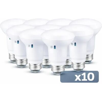 Pack x10 Ampoule LED réflecteur R50 6W 660lm 3CCT E14 (équiv. 40W) - Silver Electronics - Publicité Pack x10 Ampoule LED réflecteur R50 6W 660lm 3CCT E14 (équiv. 40W) - Silver Electronics - Publicité