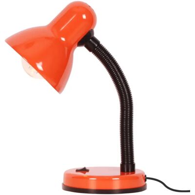 Lampe de bureau flexible orange métal Kaja K-MT-203 E27 - Publicité Lampe de bureau flexible orange métal Kaja K-MT-203 E27 - Publicité