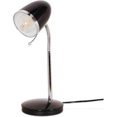 Lampe de bureau scolaire noire métal Kajtek Kaja K-MT-200 E27 - Publicité Lampe de bureau scolaire noire métal Kajtek Kaja K-MT-200 E27 - Publicité