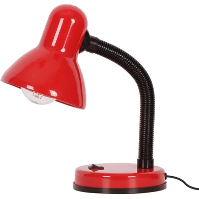 Lampe de bureau CARIBA K-MT-203 Kaja rouge/noir métal E27 - Publicité Lampe de bureau CARIBA K-MT-203 Kaja rouge/noir métal E27 - Publicité