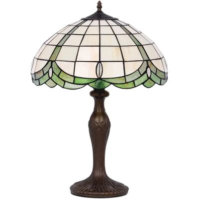 Lampe de table vintage vitrail E27 Kaja PAPI K-G162166 - Publicité Lampe de table vintage vitrail E27 Kaja PAPI K-G162166 - Publicité