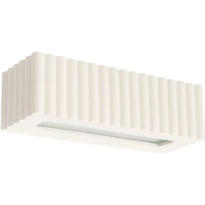 Sollux Lighting Applique murale céramique beige haut-bas E27 15W Rigata - Publicité Sollux Lighting Applique murale céramique beige haut-bas E27 15W Rigata - Publicité