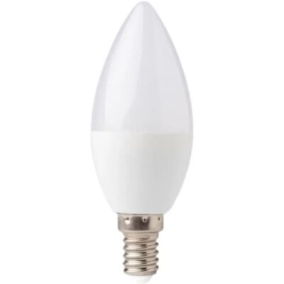 Ecolight Ampoule LED bougie E14 6W 520lm RGB+CCT WiFi Tuya - Publicité Ecolight Ampoule LED bougie E14 6W 520lm RGB+CCT WiFi Tuya - Publicité