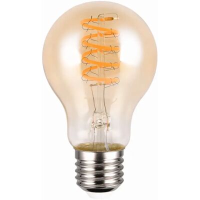 Trio Ampoule LED décorative ambre sphérique E27 7W 1800K 400 lm ? intensité variable - Publicité Trio Ampoule LED décorative ambre sphérique E27 7W 1800K 400 lm ? intensité variable - Publicité