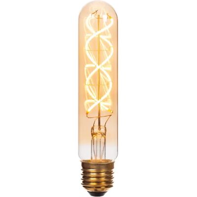 Ampoule LED filament tubulaire ambrée E27 4,9W 410 lm blanc chaud Lucide - Publicité Ampoule LED filament tubulaire ambrée E27 4,9W 410 lm blanc chaud Lucide - Publicité