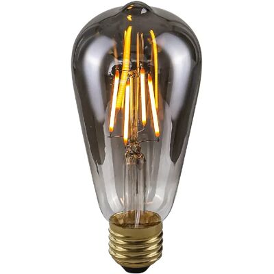 Ampoule LED E27 4W 2200K Rétro Edison Italux ST64 - Publicité Ampoule LED E27 4W 2200K Rétro Edison Italux ST64 - Publicité