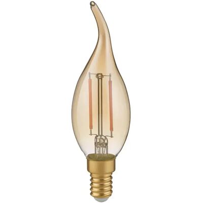 Trio Ampoule LED décorative flamme E14 4W blanc chaud 400 lm dimmable verre ambré - Publicité Trio Ampoule LED décorative flamme E14 4W blanc chaud 400 lm dimmable verre ambré - Publicité