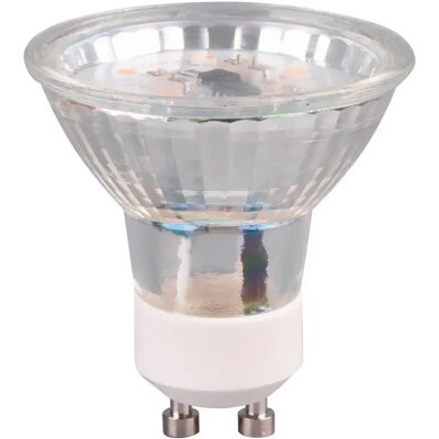 Ampoule LED GU10 Trio 5W 400 lm blanc chaud 3000K dimmable transparente - Publicité Ampoule LED GU10 Trio 5W 400 lm blanc chaud 3000K dimmable transparente - Publicité