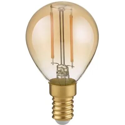 Ampoule LED globe dorée E14 4W 470 lm blanc chaud 2700K dimmable Trio - Publicité Ampoule LED globe dorée E14 4W 470 lm blanc chaud 2700K dimmable Trio - Publicité