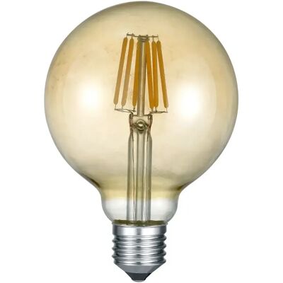 Ampoule LED globe dorée E27 8W 806 lm blanc chaud 2700K dimmable Trio - Publicité Ampoule LED globe dorée E27 8W 806 lm blanc chaud 2700K dimmable Trio - Publicité