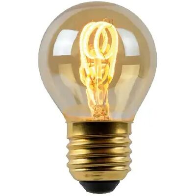Ampoule LED filament ambre sphérique E27 3W 2200K dimmable 120 lm Lucide - Publicité Ampoule LED filament ambre sphérique E27 3W 2200K dimmable 120 lm Lucide - Publicité