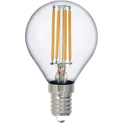 Ampoule LED globe transparente E14 2W 2700K 250 lm Trio - Publicité Ampoule LED globe transparente E14 2W 2700K 250 lm Trio - Publicité