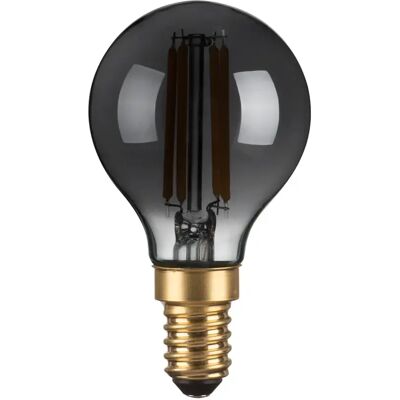 Ampoule LED filament rétro dimmable fumée E14 4W Italux - Publicité Ampoule LED filament rétro dimmable fumée E14 4W Italux - Publicité