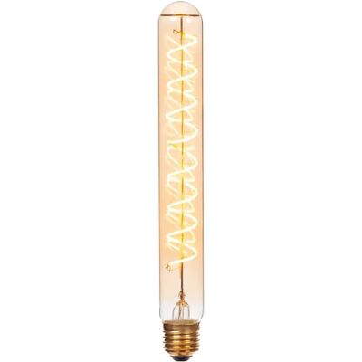 Ampoule LED filament tubulaire ambrée 25 cm E27 4,9W 2200K 450 lm Lucide - Publicité Ampoule LED filament tubulaire ambrée 25 cm E27 4,9W 2200K 450 lm Lucide - Publicité