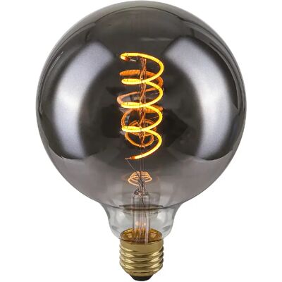 Ampoule LED E27 4W 2200K Edison fumée noir Italux G125 - Publicité Ampoule LED E27 4W 2200K Edison fumée noir Italux G125 - Publicité