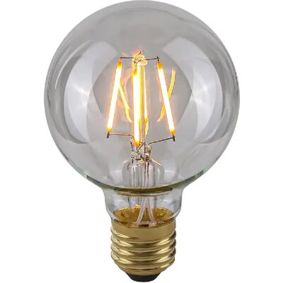 Ampoule LED E27 4W 2200K chaude rétro Edison G80 Italux - Publicité Ampoule LED E27 4W 2200K chaude rétro Edison G80 Italux - Publicité