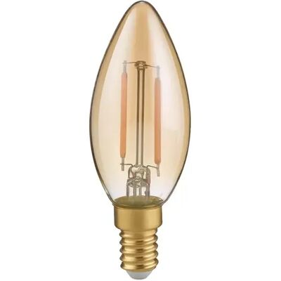 Ampoule LED flamme E14 2W ambre lumi?re chaude 225 lm Trio - Publicité Ampoule LED flamme E14 2W ambre lumi?re chaude 225 lm Trio - Publicité