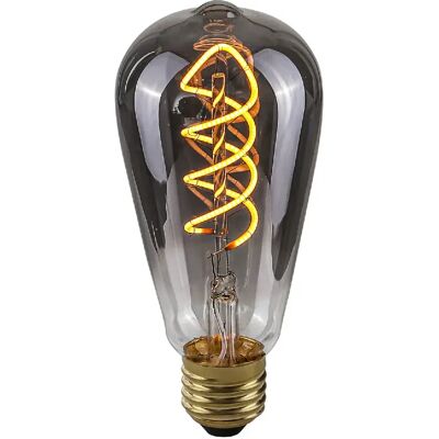 Ampoule LED E27 4W chaud Retro Edison Italux ST64 fumée - Publicité Ampoule LED E27 4W chaud Retro Edison Italux ST64 fumée - Publicité