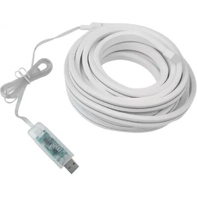 Ruban LED Néon RGB flexible 5 m USB 5V, appli Ecolight - Publicité Ruban LED Néon RGB flexible 5 m USB 5V, appli Ecolight - Publicité